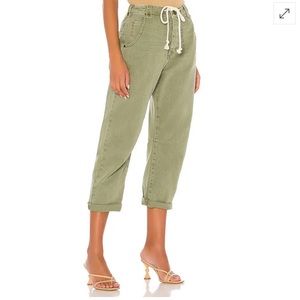 One Teaspoon Safari High Waist Wide Leg Crops NWT